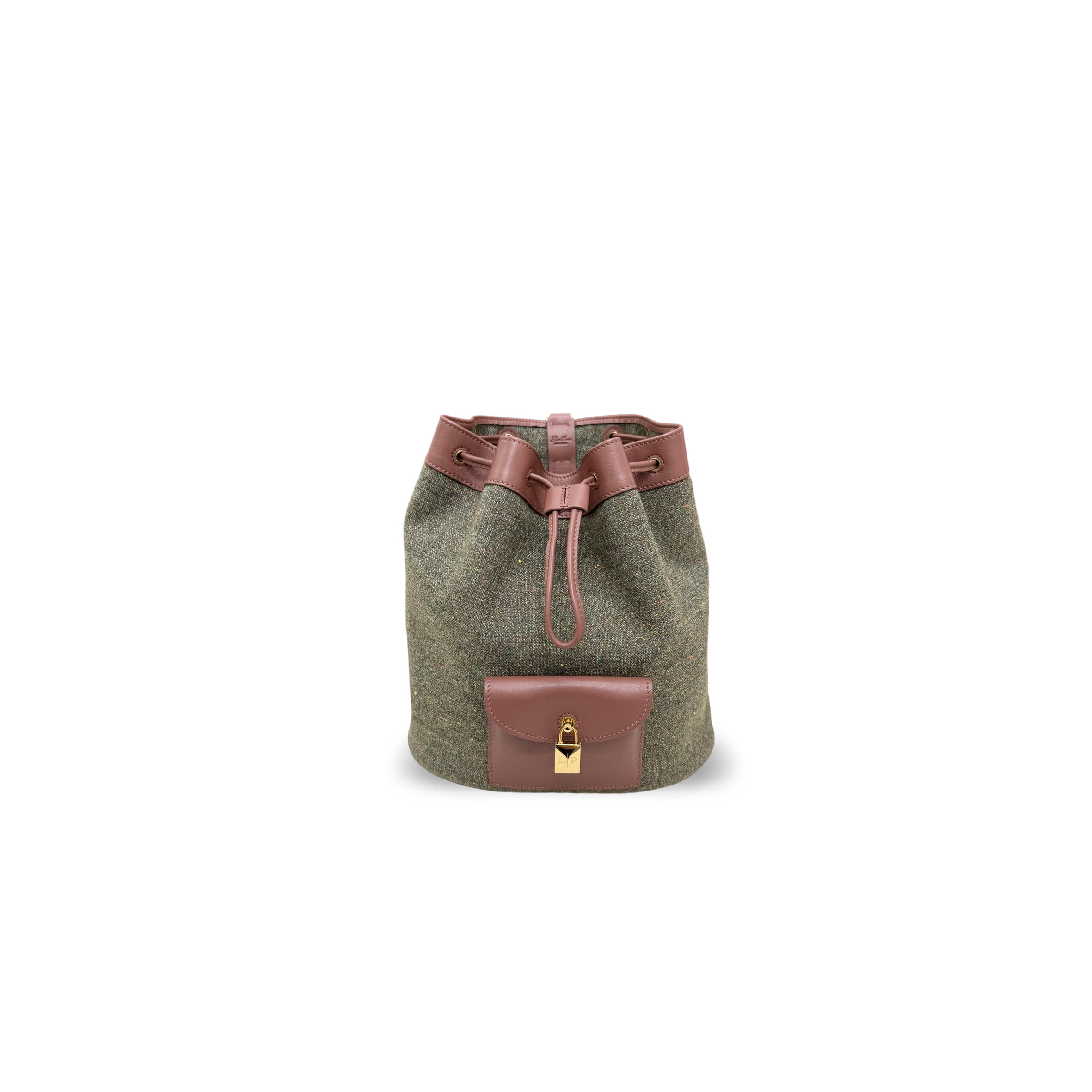 LORO PIANA EXTRA DRAWSTRING L27 BACKPACK (27*25*14cm)